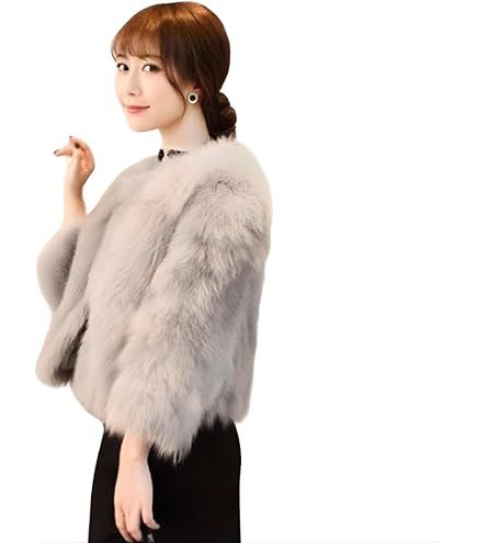 Amazon.co.jp: SAGA FOX 銀タグ シルバーフォックス×天然皮革 毛皮